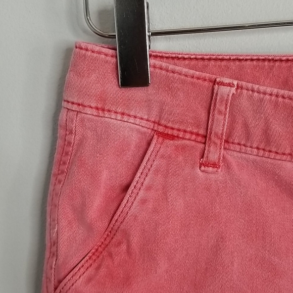 Hollister Pink Women's low waisted Y2K short Shorts - Picture 2 of 7